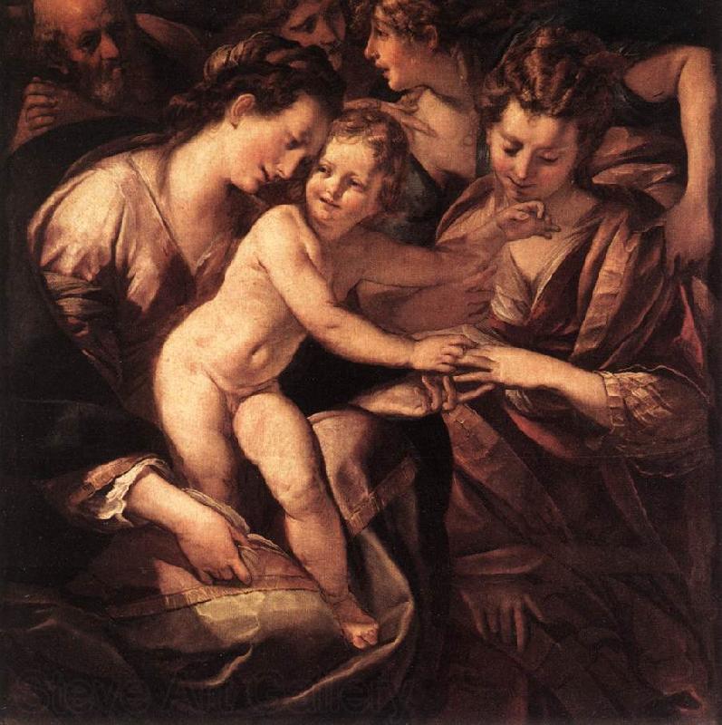 PROCACCINI, Giulio Cesare The Mystic Marriage of St Catherine af